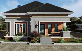 Portable 2 Bedroom Nigerian House Plan
