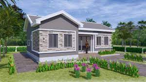 house plans 12x8 with 3 bedrooms gable