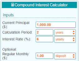 compounding interest calculator