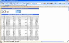 Amortization Schedule Mortgage Spreadsheet Free Loan Excel