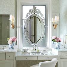 ceiling height vanity mirror design ideas
