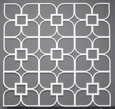 Square Diamond Pattern Decorative