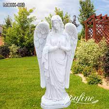 Garden Natural Marble Praying Angel