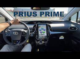 toyota prius prime limited interior and