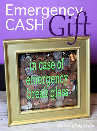 emergency cash gift the crafty blog