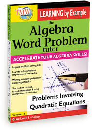Problems Involving Quadratic Equations