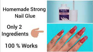 how to make nail glue at home without