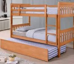shorty triple bunk bed with 3 foam