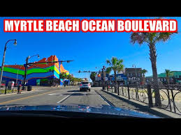 myrtle beach ocean boulevard driving