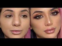 big nose look small nose contouring