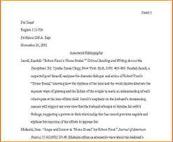    examples of annotated bibliography in apa format   Annotated    