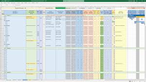 waterfall project planner with gantt
