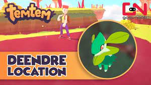 Temtem Deendre Location - Where to Find & How to Catch Untamed Deendre -  YouTube