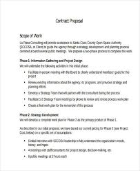 8 Contract Proposal Examples Pdf Word Examples