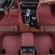 flash mat leather car floor mats for