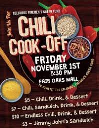 Transform a simple pot of chili into total dinner nirvana with these 40 side dishes. Fireman S Chili Cook Off Set For Nov 1 Local News Digital
