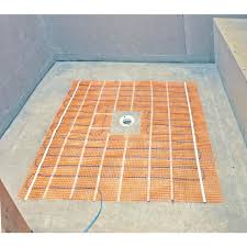 shower heating mat