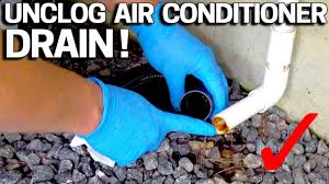 how to unclog your ac drain condensate