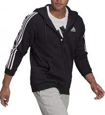 Hooded sweatshirt adidas Sportswear Essentials 3-Stripes FZ Bluza -  Top4Football.com