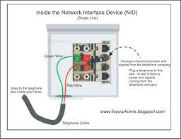 The network interface device (nid) is a phone company installed device that connects your inside wiring to the telephone network. Adsl Home Wiring Diagram Wiring Diagram Networks