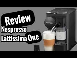 nespresso lattissima one espresso