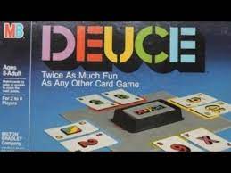deuce card game review milton bradley