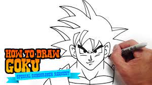 Kemudian terulang lagi tamat pada 2015. How To Draw Goku From Dragon Ball Step By Step Video Youtube