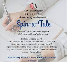 Participants make up sections of a story on the fly then, have the children retell the story in their own words. Idia Pune Chapter S Spin A Tale Story Writing Competition Scc Blog