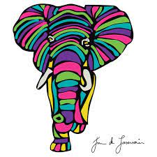 De Lascurain Big Art Elephant Art
