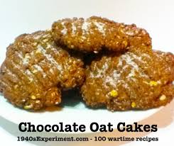 chocolate oat cakes no 97 the 1940 s