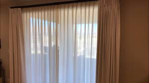 how to hang a sheer curtain with ds