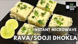 instant rava dhokla in microwave