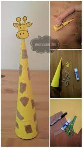 See more ideas about giraffe, giraffe crafts, crafts. Paper Giraffe Craft Giraffe Crafts Kids Crafts Toddlers Animal Crafts For Kids