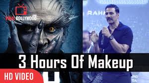 akshay ar about his makeup in robot
