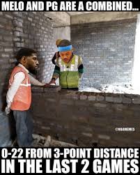 Nba memes for free agency 2019. Nba Memes On Twitter Paul George And Carmelo Anthony In A Nutshell
