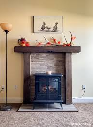Diy Fireplace With Electric Stove