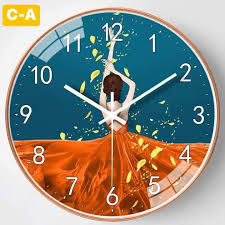 19 8 Cm Large Round Wall Clock Modern