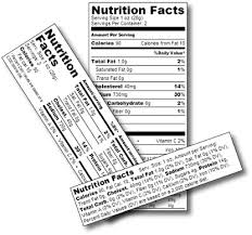 Create Generate Nutrition Labels Nutritional Label