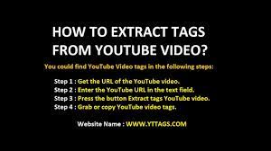 Youtube tag extract