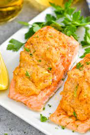 crab stuffed salmon simple joy