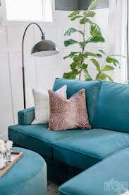 custom velvet chaise sofa