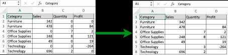 how to hide the zero 0 values in excel