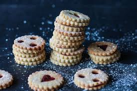 The origional austrian recipe states to roll the cookies into beaten egg whites before rolling in the nuts. Linzer Augen Aka Spitzbuben Are Typical Austrian Christmas Cookies This Vegan Linzer Kekse Recipe Is Not Only Easy To Make But Also Super Delicious Fran S Future Kitchen