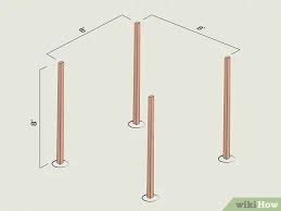 Lowes clearance x pergola kit to enjoy your patio furniture shelter double tier roof beige product image price. How To Make A Gazebo 13 Steps With Pictures Wikihow