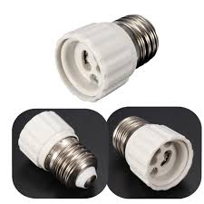 Buy E27 To Gu10 Base Screw Led Light Bulb Lamp Adapter Holder Socket Converter Bazaargadgets Com
