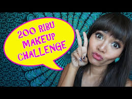 200 ribu makeup challenge you