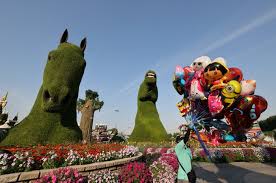 world s largest flower garden dubai