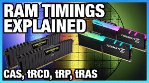 What Are Memory Timings Cas Latency Trcd Trp Tras Pt