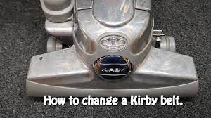 how to change a kirby vacuum belt you