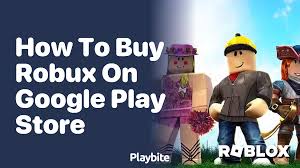how to robux on google play